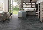 Artwood Black Wood Effect 20 x 120cm image