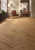 Chene Miel Herringbone Laminate 10mm Water Resistant image