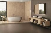 Ribbon Natural (Ribbed Wood Look) Rectified Porcelain 60 x 120cm