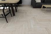 Beziers Almond Herringbone 10 x 49cm