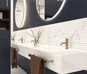 Ritual White Matte Decor 30 x 90cm