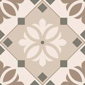 Beige Hidra Pattern 22.5 x 22.5cm