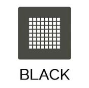 SolidSoft Square Drain Covers (Various Colours Available) - Black image