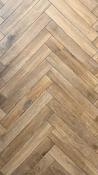 Cortina Cognac Herringbone 7.5x45cm