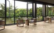 Yorkwood Honey Herringbone 10x60cm