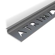 Dark Granite Basalt 12mm Square Edge Tile Trim 2.5m