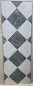 Francia Verde &amp; Marmi Carrara Chequered 30x30cm