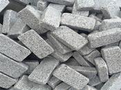 Silver Granite Tumbled Cobbles 20x10cmx5cm