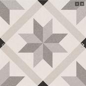Genova Gris Pattern Tile 22.5 x 22.5cm * 8.93y2 / 7.44m2 END LOT CLEARANCE* image