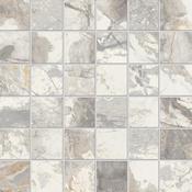 Golden Age White Square Mosaic 30x30cm