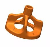 Plastic Caps for Screw Clips - 100pc