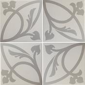 Caprice Liberty White Pattern 20x20cm *3.6y2 / 3m2 END LOT CLEARANCE2*