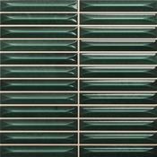 Nairobi Arrow Green 20x20cm Kit Kat Tile image