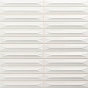 Nairobi Arrow Off-White 20x20cm Kit Kat Tile image
