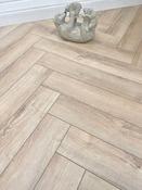 Natural Moss Herringbone Laminate 12mm Waterproof image