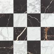 Reve Noir &amp; Blanco Chequered 30x30cm