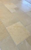 Seashell Tumbled Limestone - Grand Villa Pattern