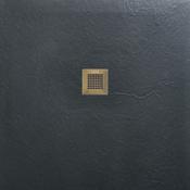 SolidSoft SQUARE ANTHRACITE Flexible Shower Tray SQUARE DRAIN (Various Sizes Available) - 800x800mm