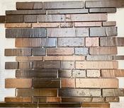 Terracotta Falling Water Mosaic 29 x 28cm
