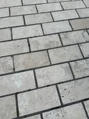 Tivoli Light Travertine Paver - Tumbled 15x30cm