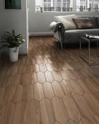 Woodland Losanga Honey Wood Effect Tile 10 x 29.9cm.