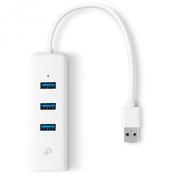 TP-LINK UE330 - USB 3.0 to Gigabit Ethernet Network Adapter with 3-Port USB 3.0 Hub image