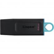 64GB USB 3.2 Kingston DataTraveler Exodia Black image