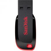 16GB USB 2.0 SanDisk Cruzer Blade Black/Red image
