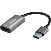 USB 3.0 to HDMI FM Adapter - Sandberg 4k image
