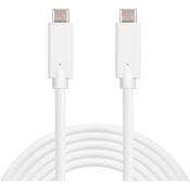 USB C Male to Male Sandberg White 2m image