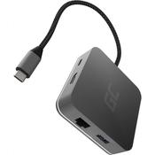 USB-C HUB GB LAN 6Port 3xUSB3.0 HDMI 4K 60Hz image