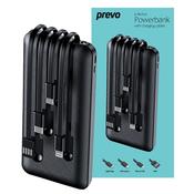 Prevo SP2010 Power Bank,10000mAh Portable Charging - Multi-Cord image