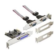 Card - 1 x Parallel - 2 x 9 Pin Serial