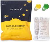 Silica Gel Renewable Bags - 10 Packs 50g image