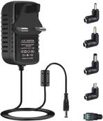 Power Supply AC-DC 12v Charger - 5 Tip image