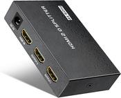 2 Port HDMI Splitter Box - Powered 2 to 1 - 4k image