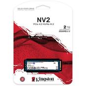 M.2 2TB Kingston NV2 NVMe PCIe 4.0 x 4 - SNV2S/2000G image