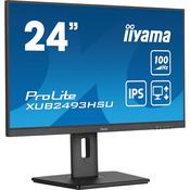 24" (1920x1080) Iiyama ProLite XUB2493HSU-B6 16:9 FHD IPS 100Hz Monitor image