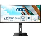 34'' AOC Pro-Line CU34P2A 21:9 1ms USB 2xHDMI DP