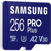 256GB Samsung PRO Plus microSD UHS-I U3 Full HD 4K UHD image
