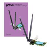 Prevo 1200mbps AC1200 PCI-Express Dual Band Wireless Card PCW5 image