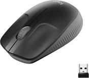 Logitech M190 Optical Wireless Grey Full Size Mouse (910-005906) image