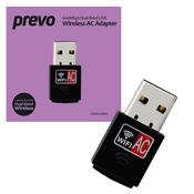 Prevo USBW5 600Mbps AC600 Dual Band USB Wireless AC Adapter image