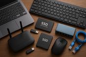 Bluetooth Speaker, Power Bank, KOSS Headset. image