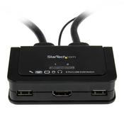 Startech 2 Port USB to HDMI KVM Switch with Cables image