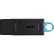 64GB USB 3.2 Kingston DataTraveler Exodia Black / Teal image