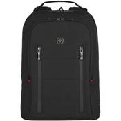WENGER City Traveler Carry-On 40.64cm 16" Laptop Backpack 12inch Tablet Pocket Black
