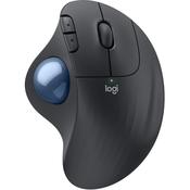 Logitech ERGO M575S Wireless Trackball - Graphite + Blue Ball (910-007029)