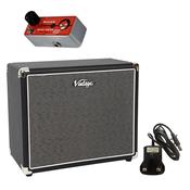 Vintage 10 Inch Cabinet + Mooer Poweramp + Power Supply Bundle