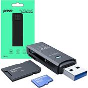 Prevo 2-in-one SD &amp; Micro SF Card Reader image
